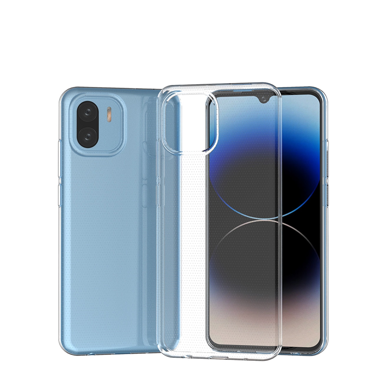 Carcasa Ultra Clear compatibila cu Xiaomi Redmi A1 / A2, TPU, 0.5mm, Transparent