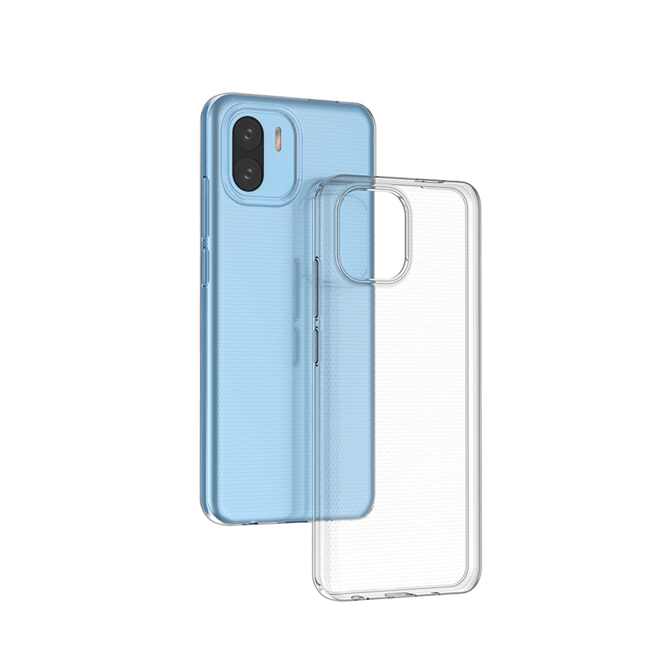 Carcasa Ultra Clear compatibila cu Xiaomi Redmi A1 / A2, TPU, 0.5mm, Transparent
