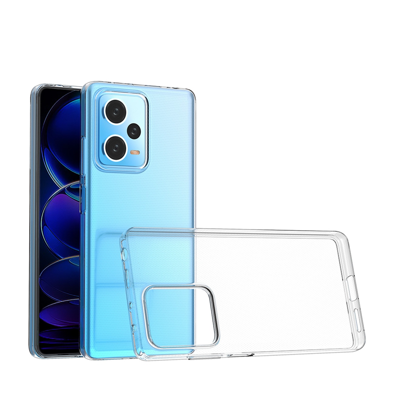 Carcasa Ultra Clear compatibila cu Xiaomi Redmi Note 12 Pro Plus, TPU, 0.5mm, Transparent