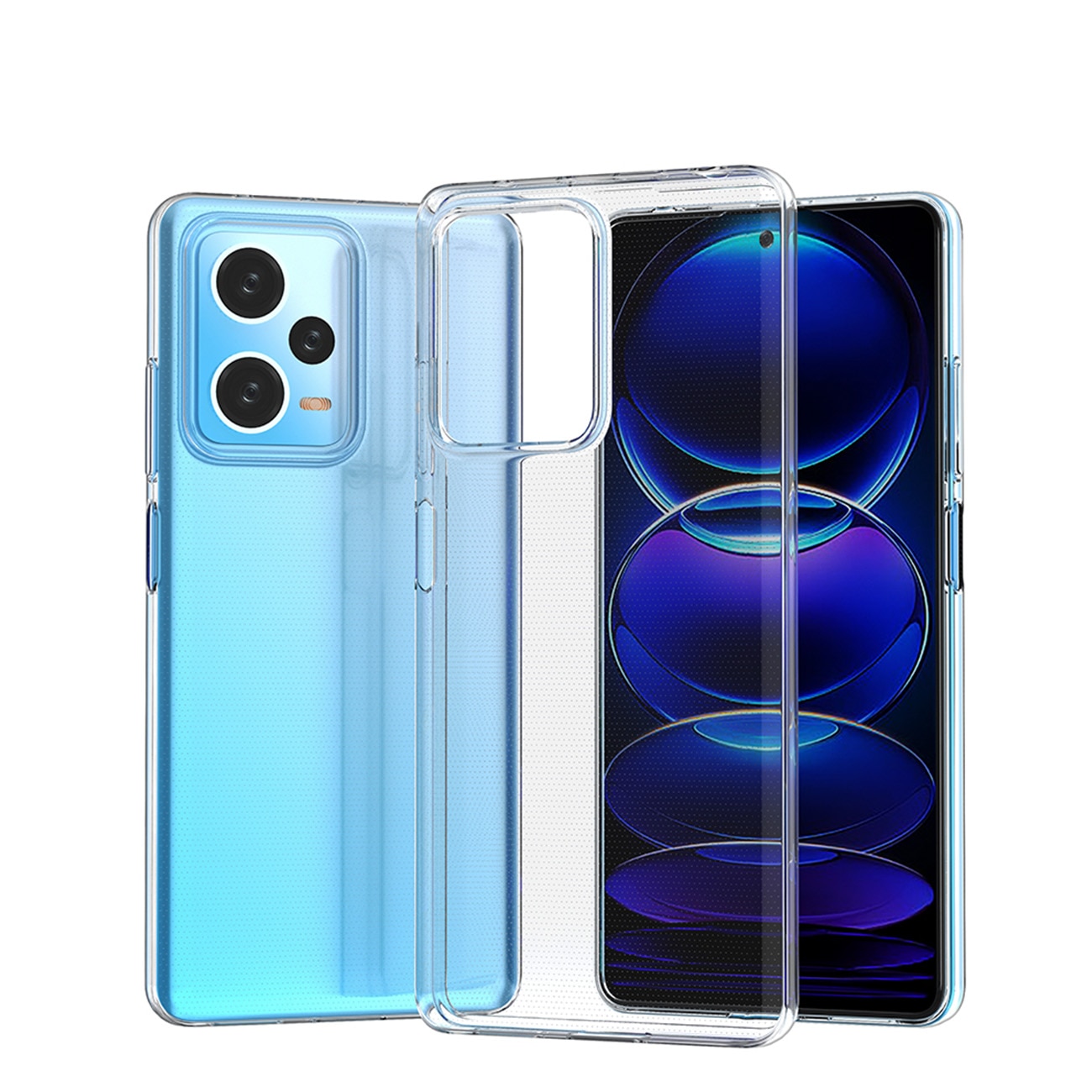 Carcasa Ultra Clear compatibila cu Xiaomi Redmi Note 12 Pro Plus, TPU, 0.5mm, Transparent