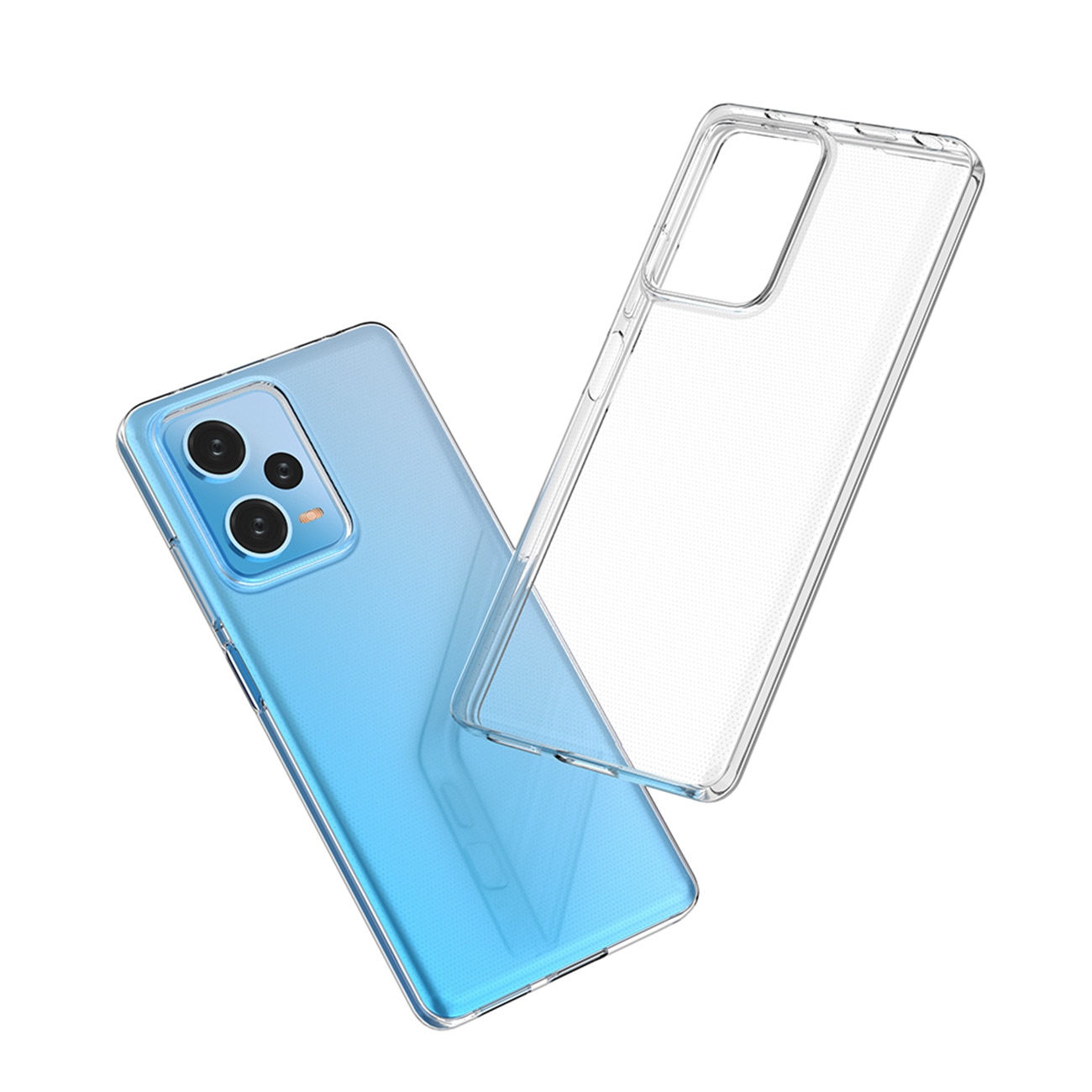 Carcasa Ultra Clear compatibila cu Xiaomi Redmi Note 12 Pro Plus, TPU, 0.5mm, Transparent