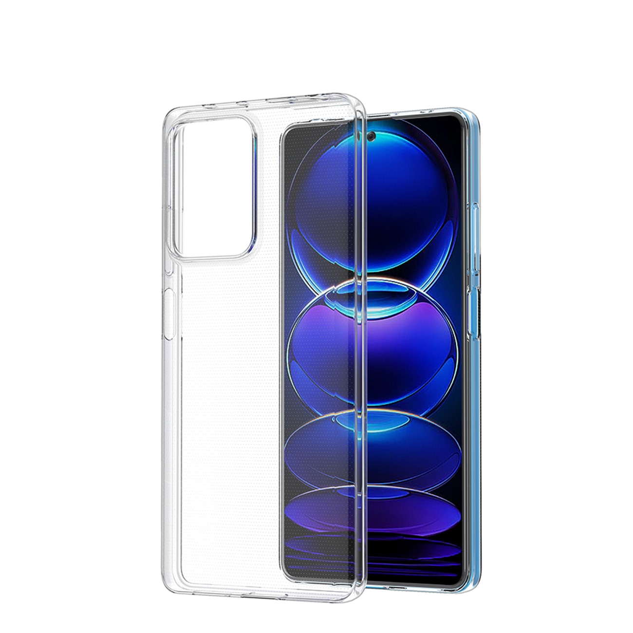 Carcasa Ultra Clear compatibila cu Xiaomi Redmi Note 12 Pro Plus, TPU, 0.5mm, Transparent