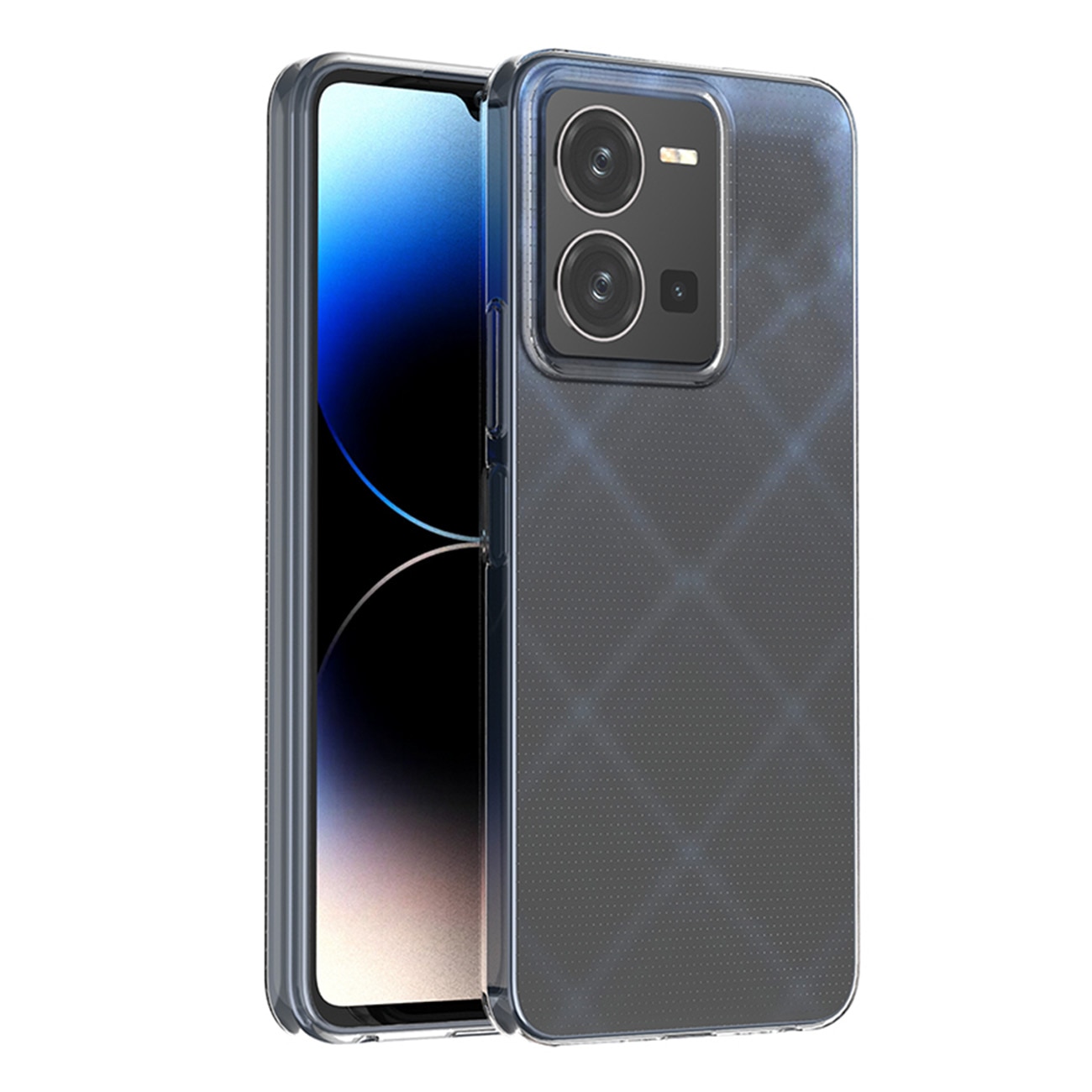 Husa telefon compatibila cu Vivo Y35/Y22/Y22S, Hurtel, TPU, Transparent