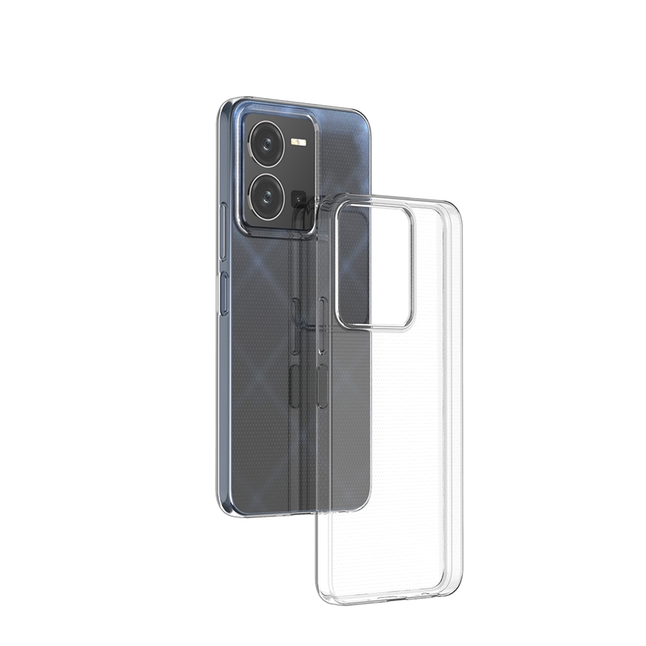 Husa telefon compatibila cu Vivo Y35/Y22/Y22S, Hurtel, TPU, Transparent