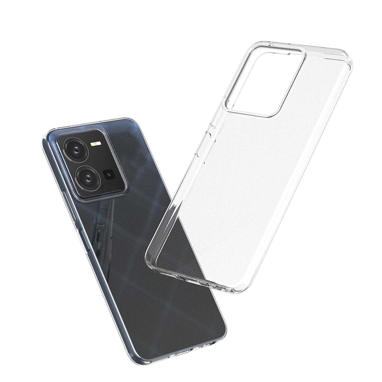 Husa telefon compatibila cu Vivo Y35/Y22/Y22S, Hurtel, TPU, Transparent