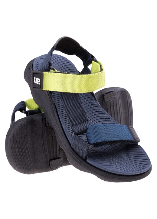 Детски сандали, Bejo, Textile, Navy Blue/Green, 30 EU