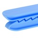 Set 4 Agrafe prosoape de plaja, REDCLIFFS, Plastic, 3 x 7 x 15 cm, Albastru