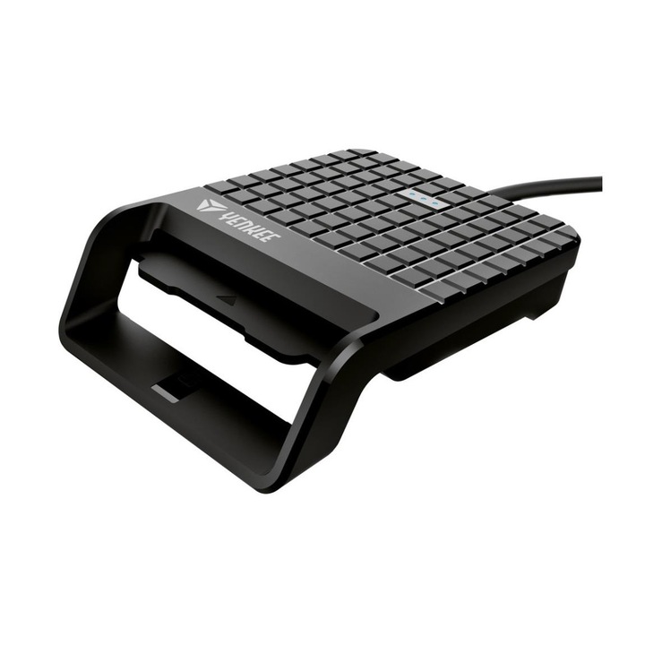 Cititor carduri, Yenkee, USB 2.0, Negru, 8.1x1.3cm