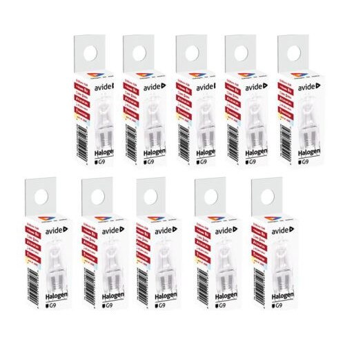 Set 10 Becuri Halogen G9 42W , lumina calda