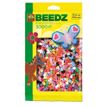 Set margele asortate - SES Beedz - culori standard (3000 buc) Set margele asortate - SES Beedz - culori standard (3000 buc)