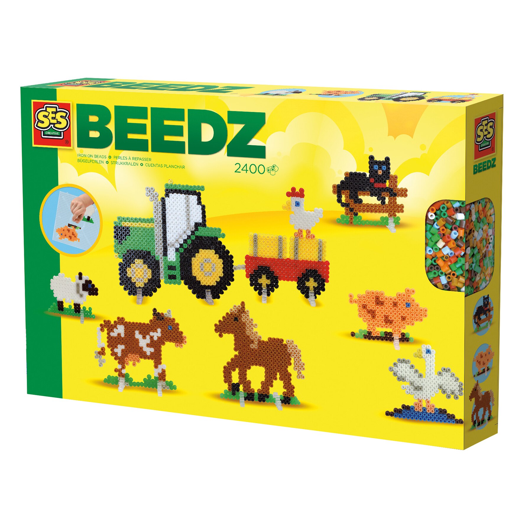 Set margele SES Beedz, La ferma, 2400 buc