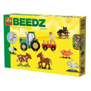 Set margele SES Beedz, La ferma, 2400 buc Set margele SES Beedz, La ferma, 2400 buc
