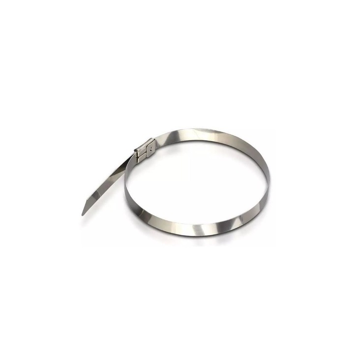 Комплект от 100 многофункционални скоби, V-TAC, стомана, 4,6x250 мм, сребрист