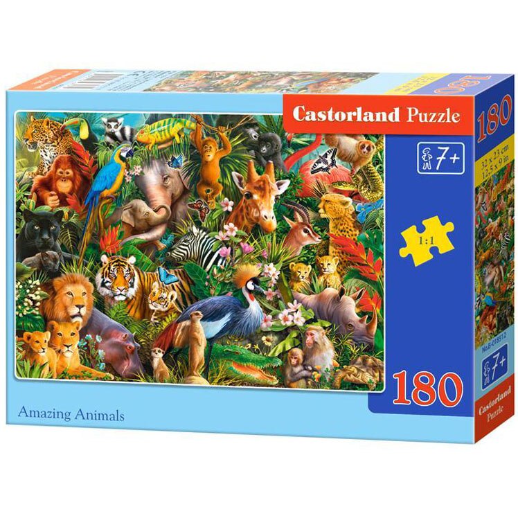 Puzzle Castorland 60 Pezzi Cigno | Per Bambini Dai 5 Anni, Fatto In Polonia