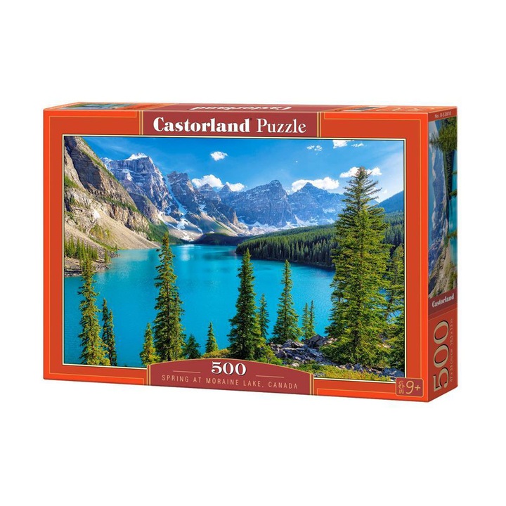Puzzle Castorland - Spring at Moraine lake, Canada, 500 piese