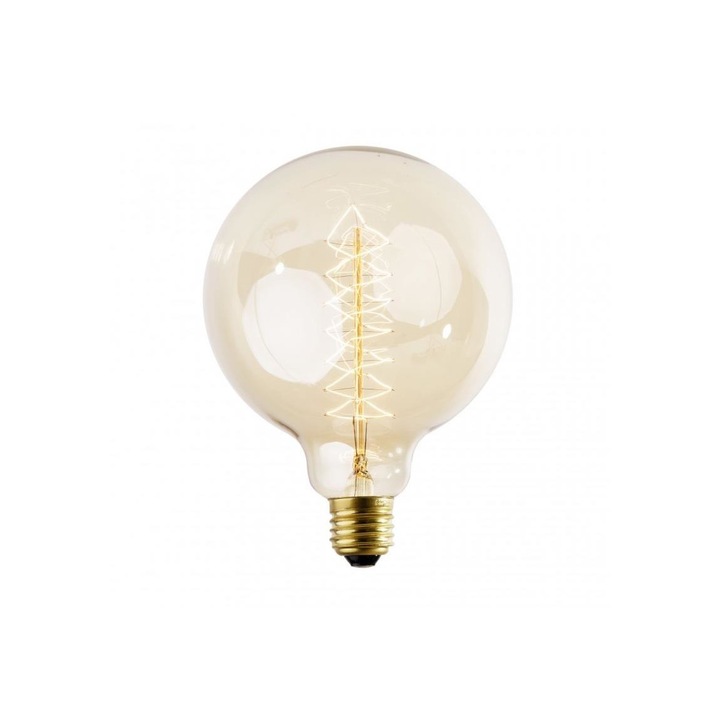 Bec industrial dimabil, Decorativ, SELRED, G125, E27/60W/230V, 2200K, 260 lm