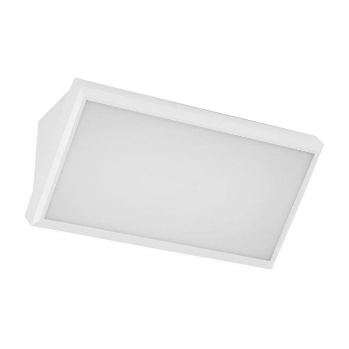 Aplica LED de exterior LED/20W/230V 6400K IP65 alb VT1198