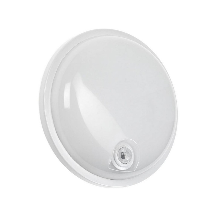 20W LED mennyezeti lámpa, mozgásérzékelővel, IP54 védelemmel, természetes fény (4000 K), Spectrum LED