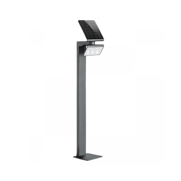 Външна соларна LED лампа, Steinel, Сензор за движение, 1.2W/2500 mAh, IP44, Черна