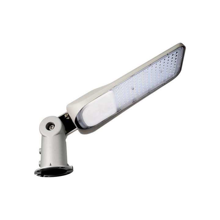 Lampa LED stradala cu senzor, V-tac, Samsung CHIP LED, 30 W, 230 V, 4000 K, IP65