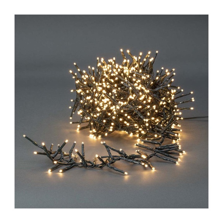 Nedis Karácsonyi fényfüzér - 576 LED - melegfehér - 4,2 m