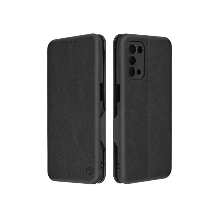 Калъф за Oppo A54 5G / A74 5G / OnePlus Nord N200 5G Techsuit Safe Wallet Plus черен