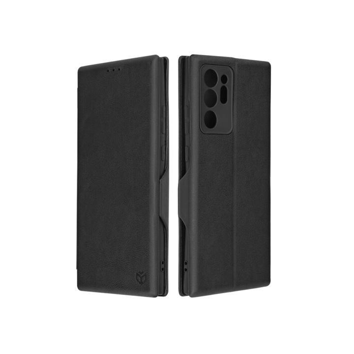 Samsung Galaxy Note 20 Ultra 4G / Note 20 Ultra 5G Techsuit Safe Wallet Plus fekete tok