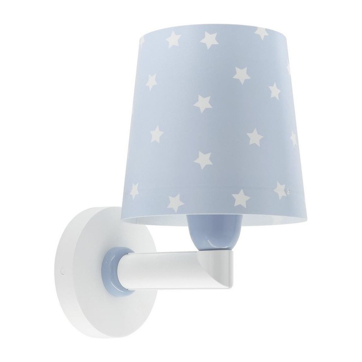 Aplica pentru copii, Dalber, Plastic, Albastru\Alb, 24x20 cm