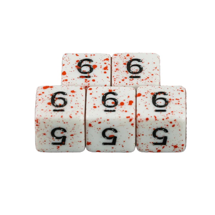 5 kockával D6, péntek 13