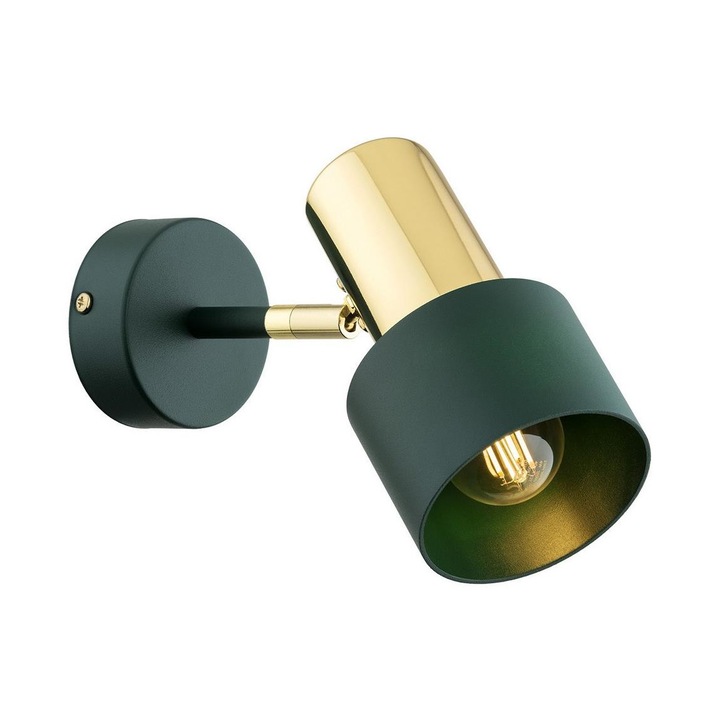 Aplica DORIA, E27, 15W, 230V, verde/alama, Argon, 8111 AR8111