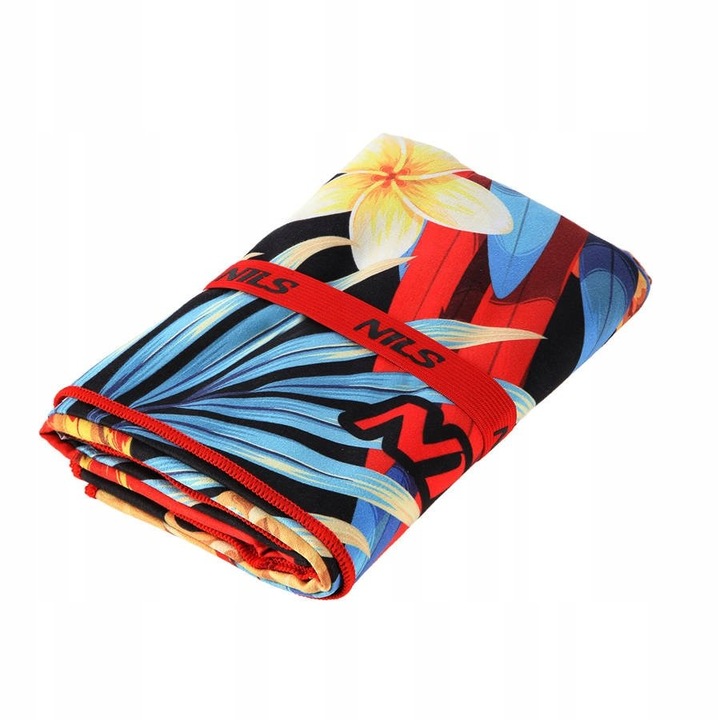 Плажна кърпа, Nils, Микрофибър, 160x80см, Многоцветна