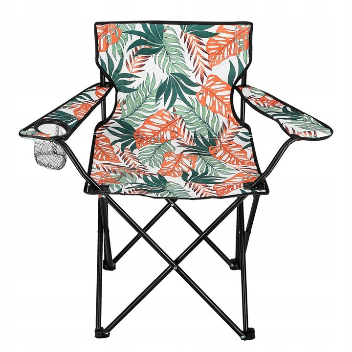 Kempingszék, NILS CAMP, acél/poliészter, többszínű