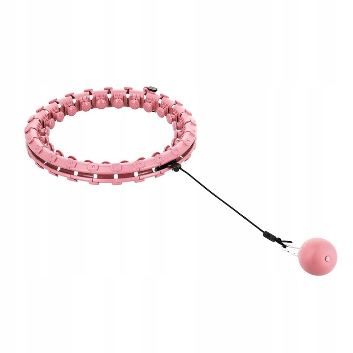 Hula karika, PVC, rózsaszín