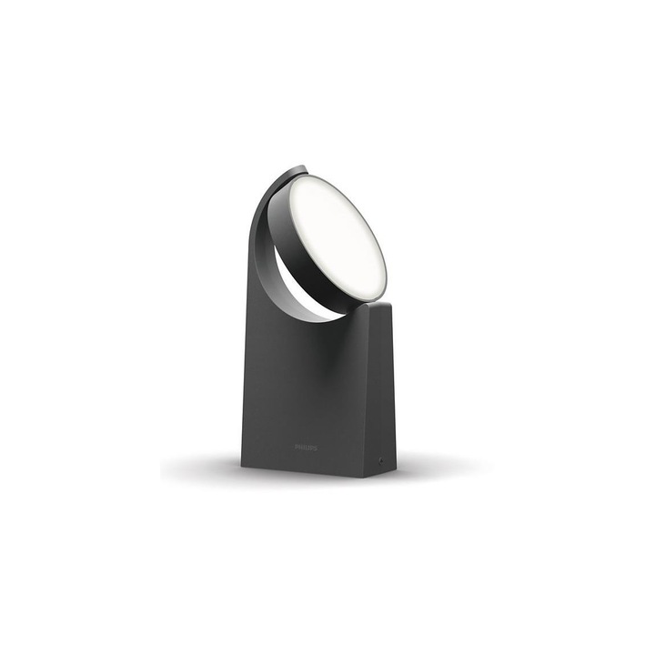 Lampa LED de exterior, Philips, 7W, Negru