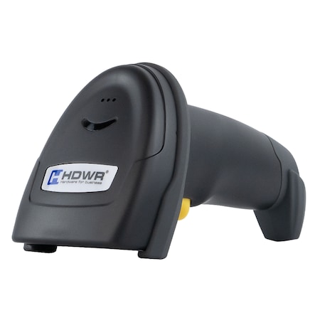 Scanner de coduri QR si de bare cu fir si ecran LCD HD630