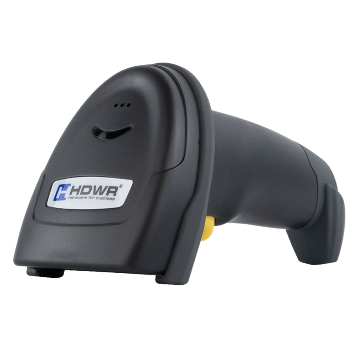 QR и баркод скенер, кабелен, ръчен, USB, сканиране от LCD екрани, 300 сканирания в секунда, надежден, здрав, светлинен и звуков сигнал, HDWR, HD630