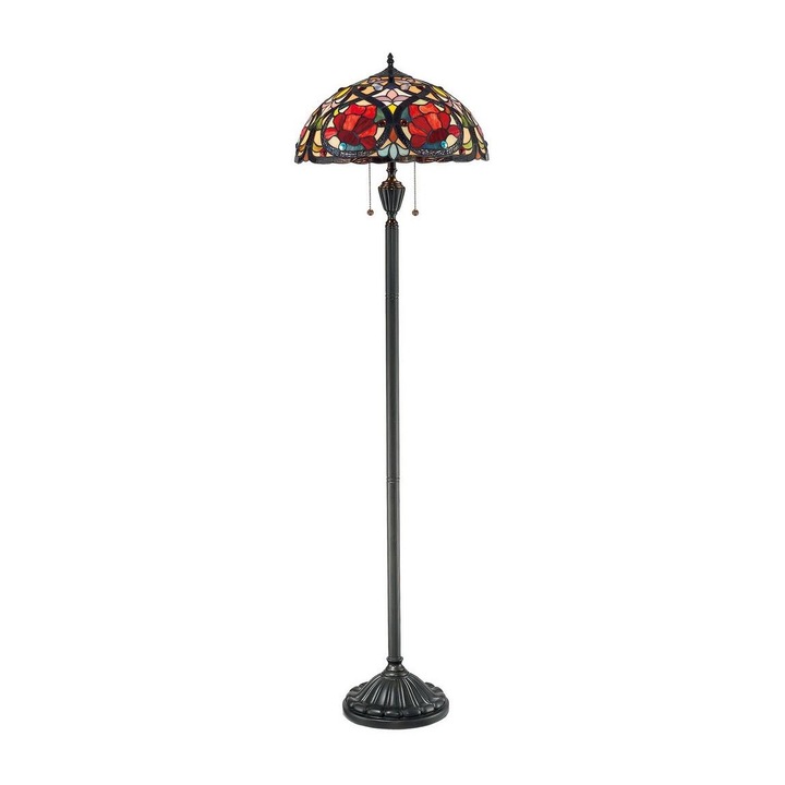 Lampadar, Elstead, E27/100W/230V, Multicolor