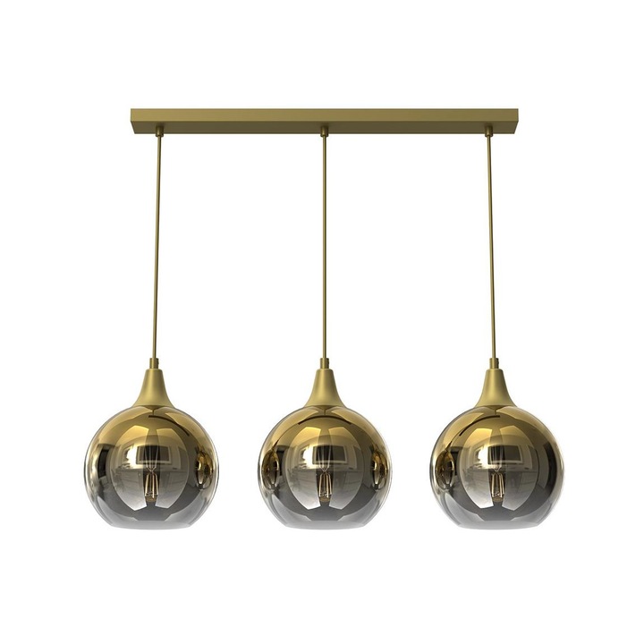 Lustra, Milagro, E27, Metal, Auriu