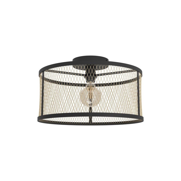 Полилей Eglo, 1xE27, Черен