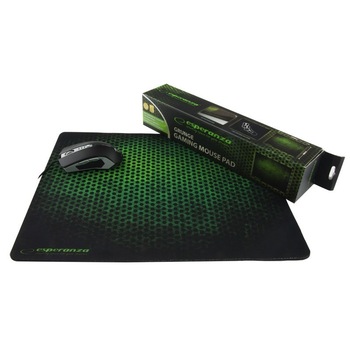 Mouse pad gaming, suprafata granulata anti-alunecare, 44x35 cm, Grunge Esperanza Mouse pad gaming, suprafata granulata anti-alunecare, 44x35 cm, Grunge Esperanza