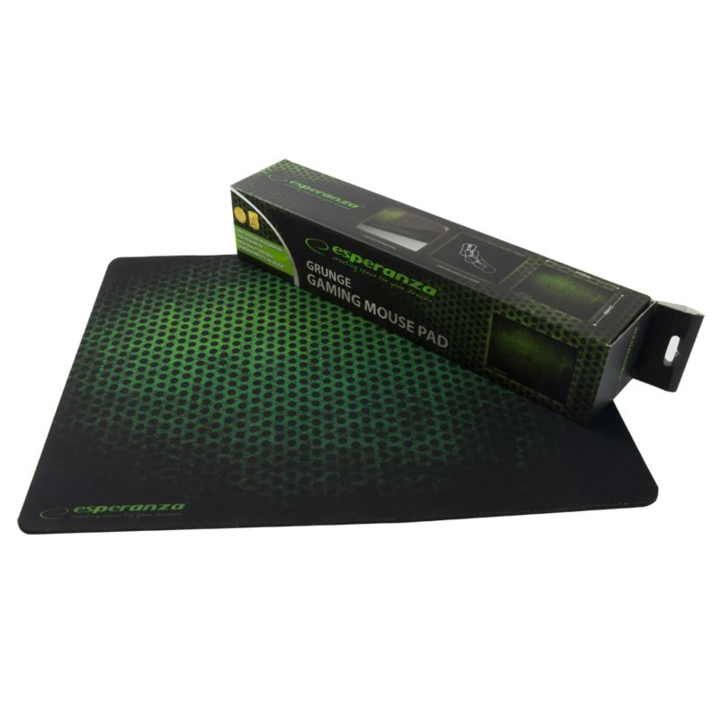 Mouse pad gaming, suprafata granulata anti-alunecare, 44x35 cm, Grunge Esperanza