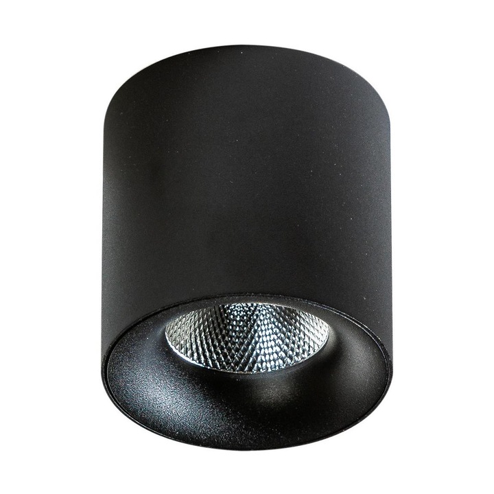 LED спот, Azzardo, Метал, Черен