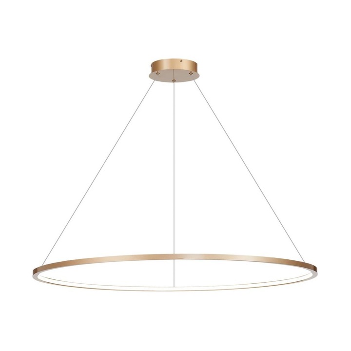 Lustra, Milagro, LED, Metal, Auriu