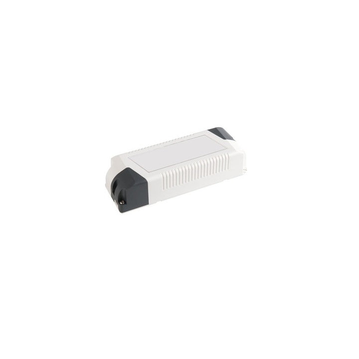 Трансформатор, Kanlux, 0-30 W, 230/12 V, Бяло/Сиво