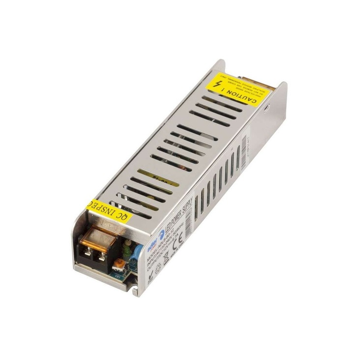 Transformator, Greenlux, LED, 80 W, 12 V, Gri