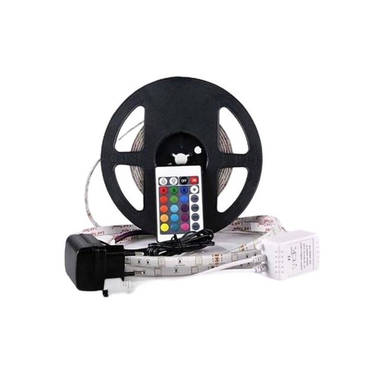 Banda LED RGB, Polux, 5M, 14W, 12V