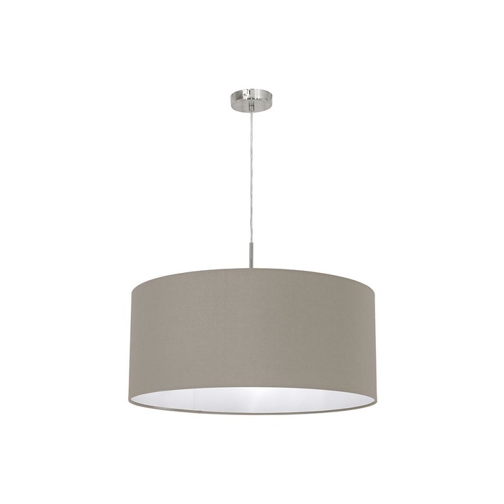 Lustra cu abajur, Eglo, 1xE27, Bej