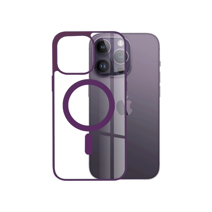 Кейс за Apple iPhone 14 Pro Max Techsuit MagSafe Pro Purple