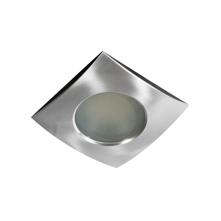 Spot Azzardo EZIO, crom mat, 1xGU10/50W, 9x9cm