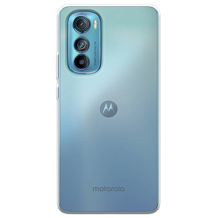 Motorola Edge 30-al kompatibilis átlátszó tok, karcsú, csúszásgátló, minimalista kialakítás, 1 mm